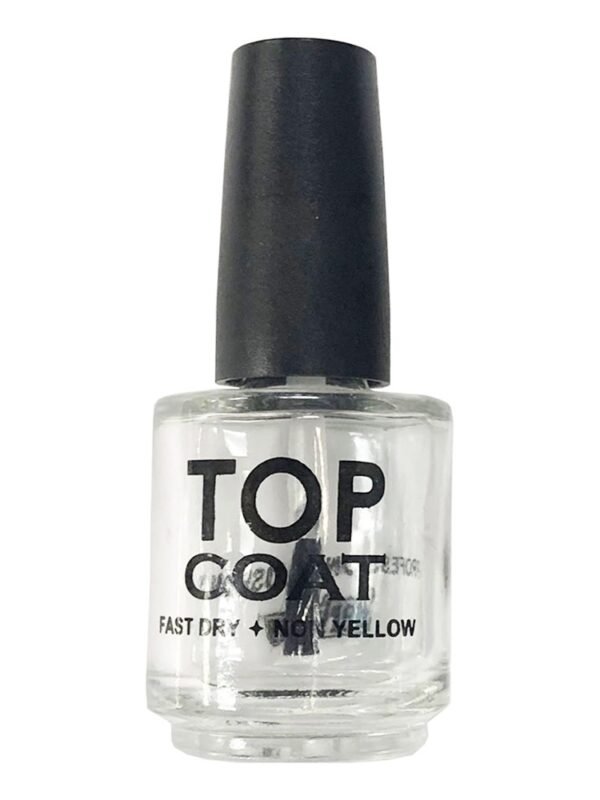 Empty Clear Bottle 0.5 oz - Top Coat